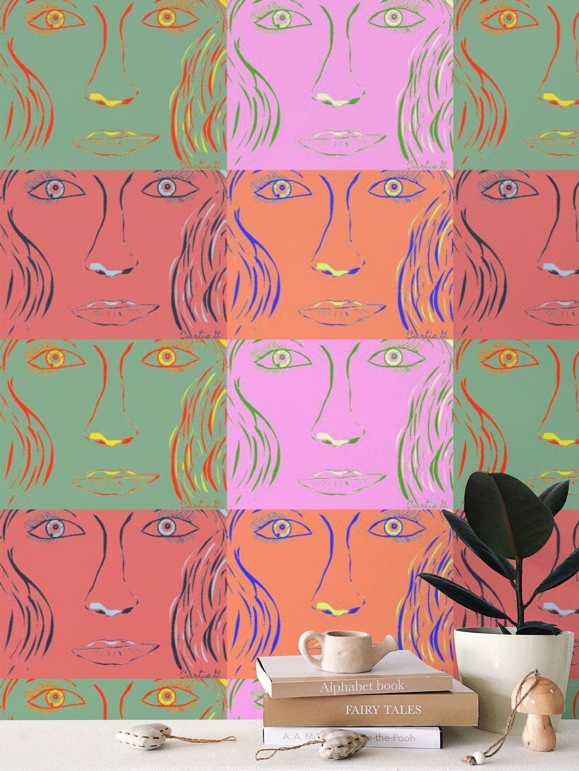 Repeat Pattern Wallpaper - Concordia Style Boutique
