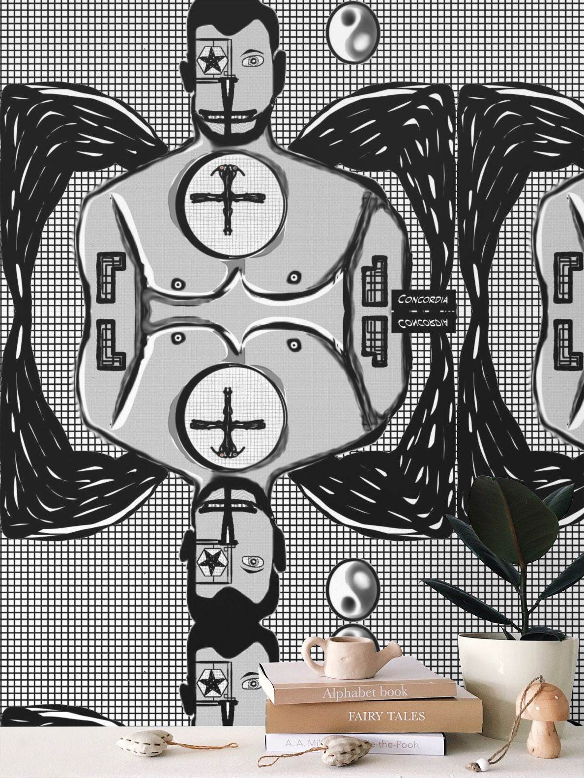 Repeat Pattern Wallpaper - Concordia Style Boutique