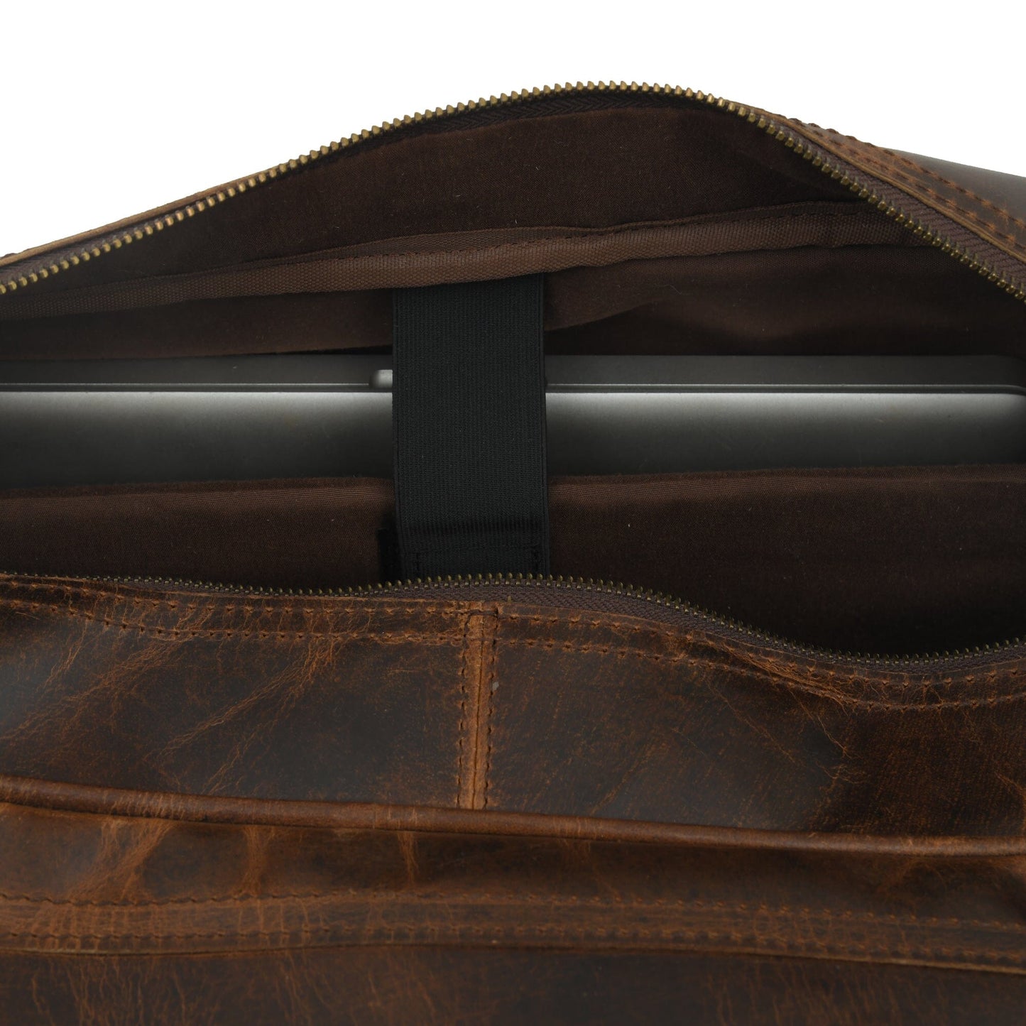 Finn Handcrafted Buffalo Leather Laptop Briefcase - Concordia Style Boutique