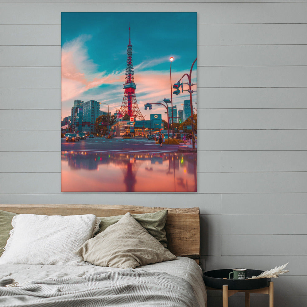 Canvas Print Multiple sizes Unframed & Framed (Vertical) - "Downtown" - Premium Artwork from Concordia Style Boutique - Just $55.98! Shop now at Concordia Style Boutique