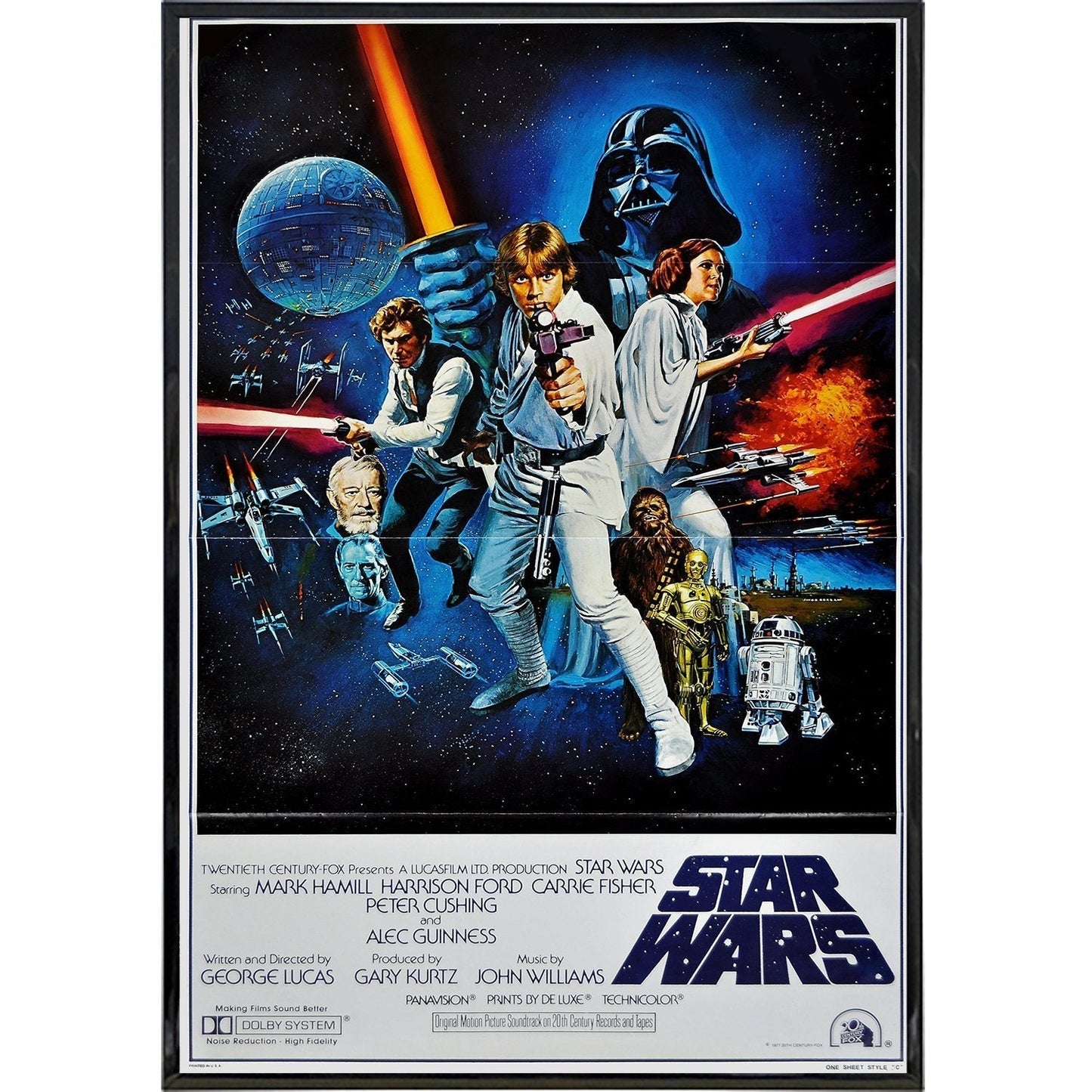 1977 Star Wars International Film Poster Print - Concordia Style Boutique