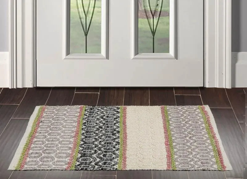 2' x3' Braided Mat Oriental Area Persian Rug - Concordia Style Boutique