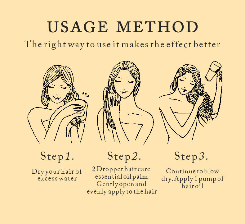 Honey Hair Oil For Straightening Hair - Hair Repair Moisturizing Hair Serum - Concordia Style Boutique