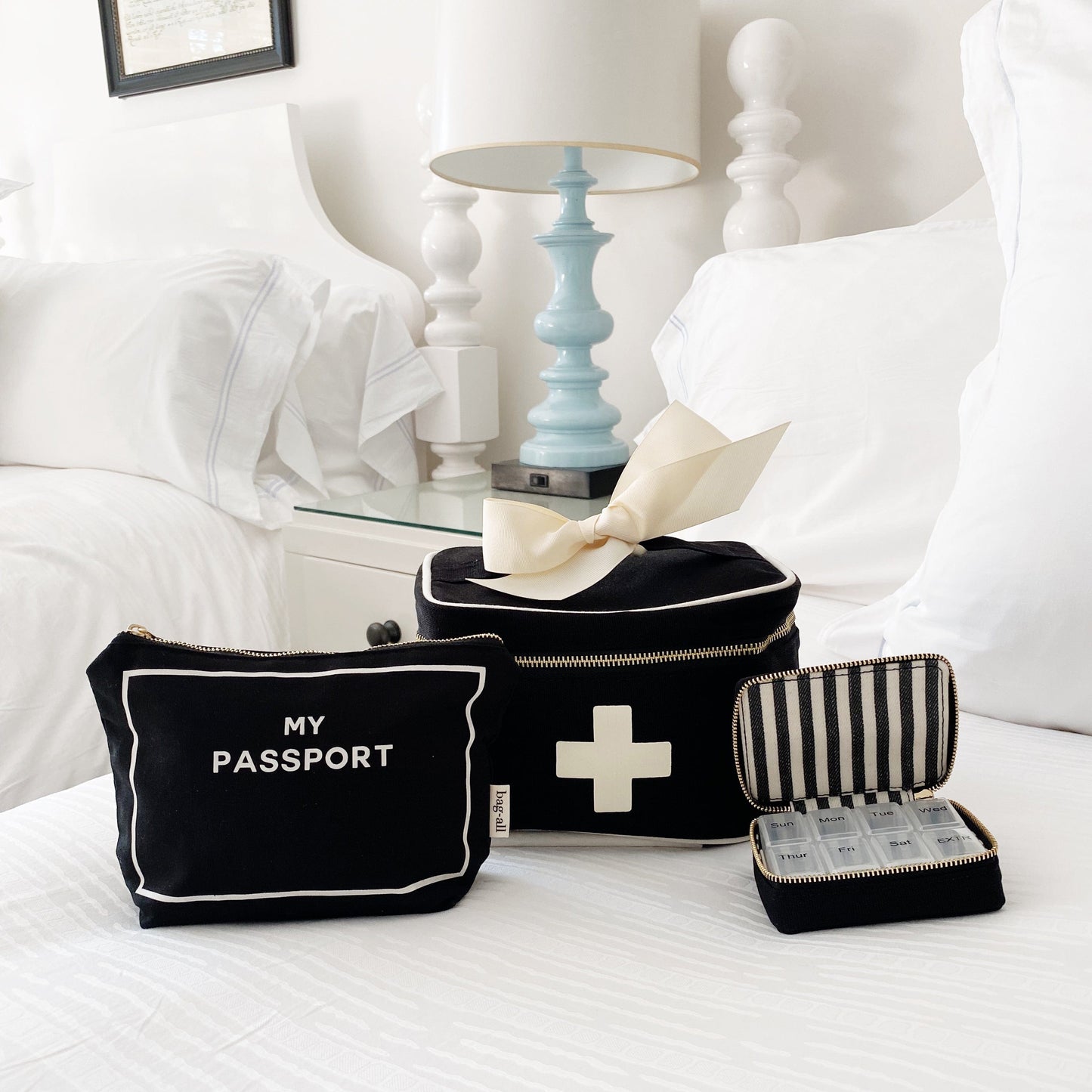 First Aid Travel Gift Set Deal 3-Pack, Black - Concordia Style Boutique