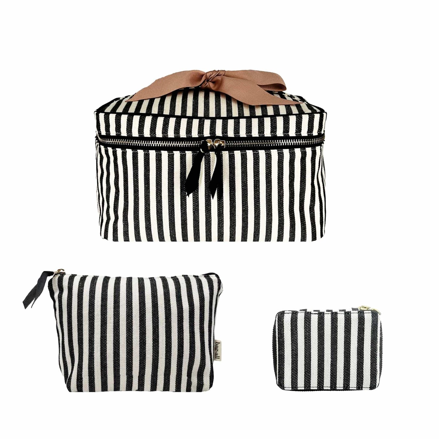 Cutest Striped Travel Gift Set Deal 3-Pack - Concordia Style Boutique