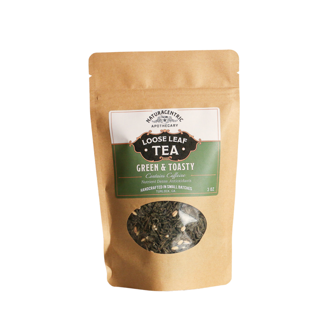 Green & Toasted Loose Leaf Tea - Concordia Style Boutique