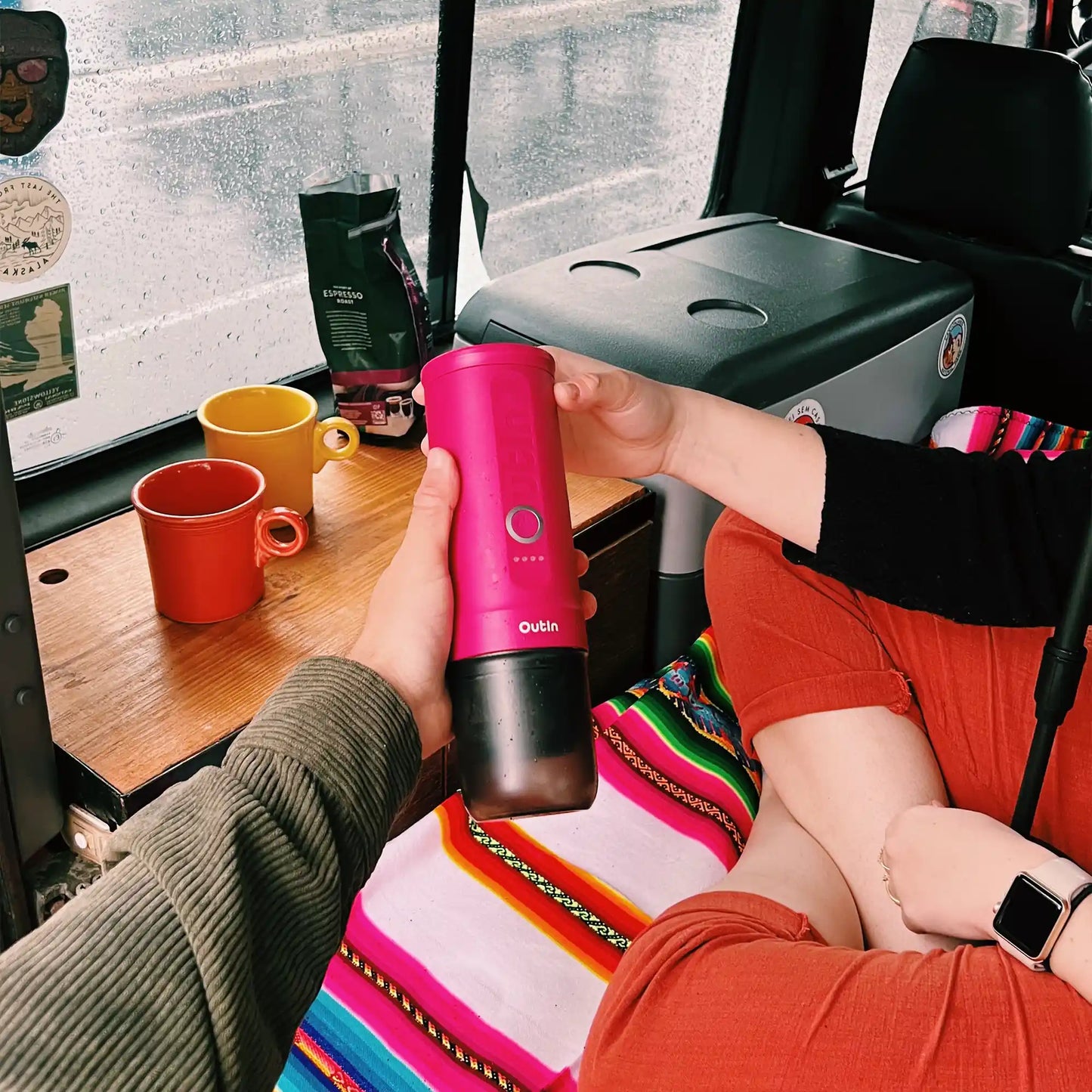 Nano Portable Espresso Machine (Fuchsia Pink) - Concordia Style Boutique