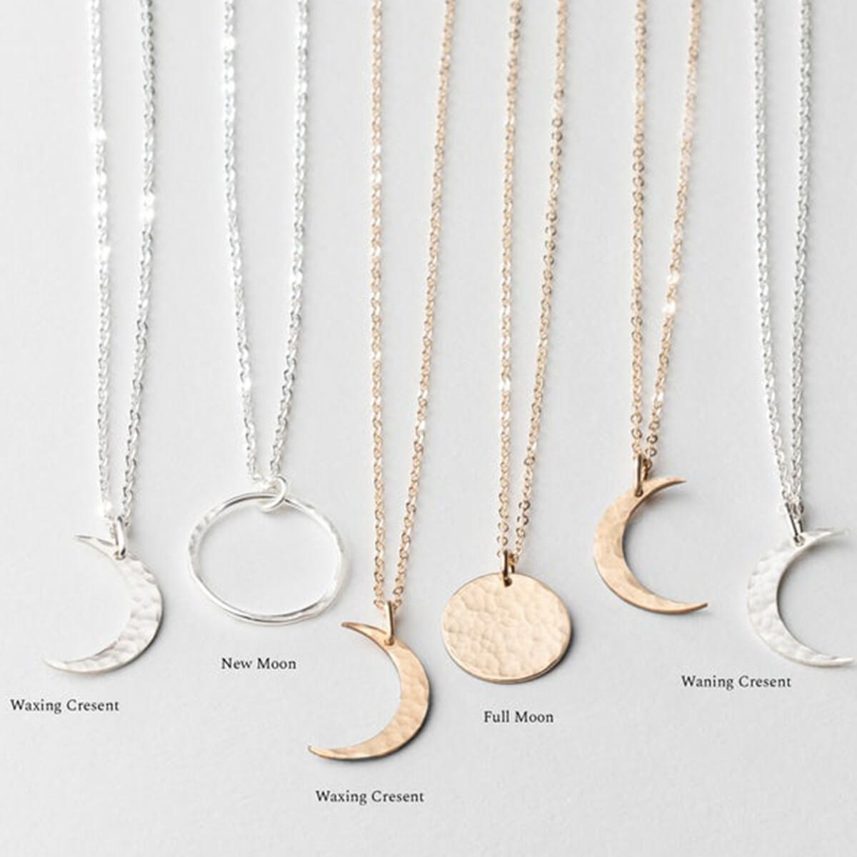 MOON PHASE NECKLACE - Concordia Style Boutique