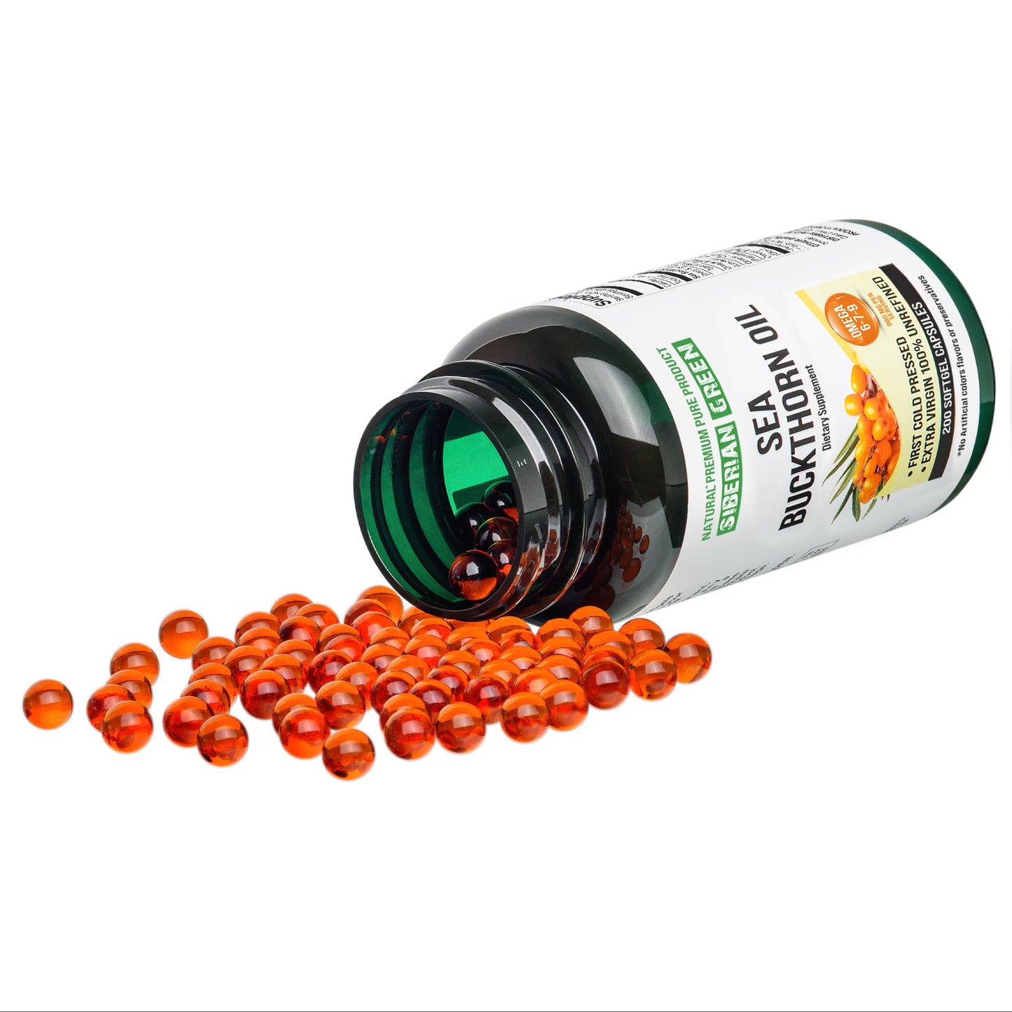 Pure Sea Buckthorn Oil Capsules – Max Potency for Optimal Health - Concordia Style Boutique