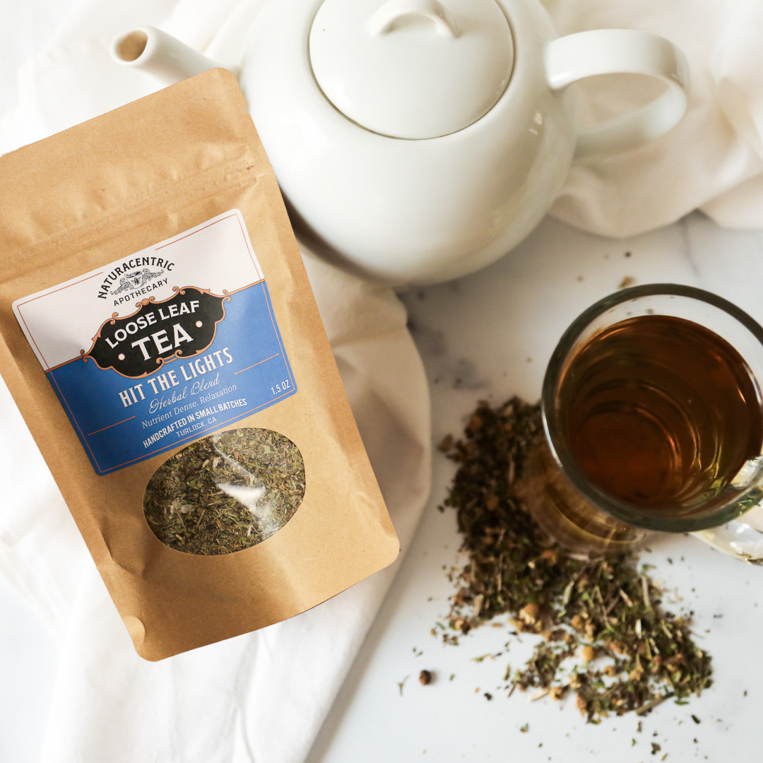 "Hit the Lights" Sleepy Loose Leaf Tea - Premium Tea from Naturacentric - Just $12! Shop now at Concordia Style Boutique
