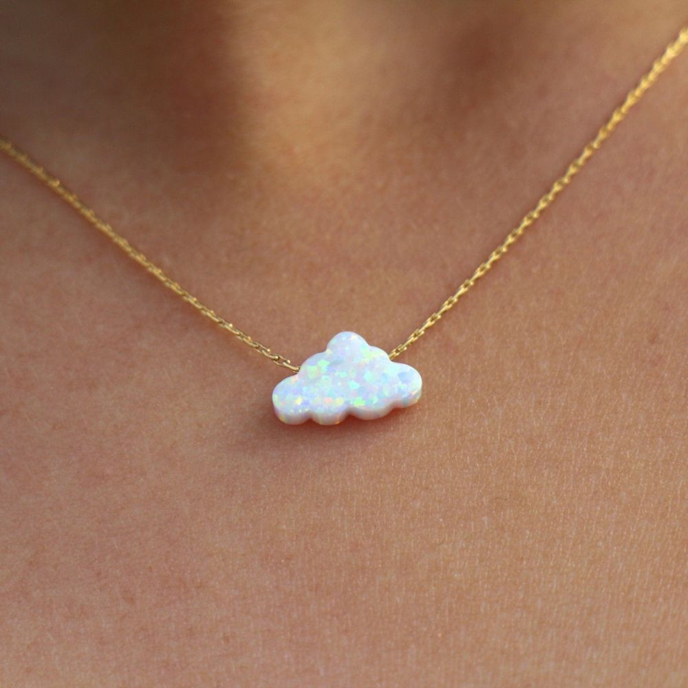 OPAL CLOUD NECKLACE - Concordia Style Boutique