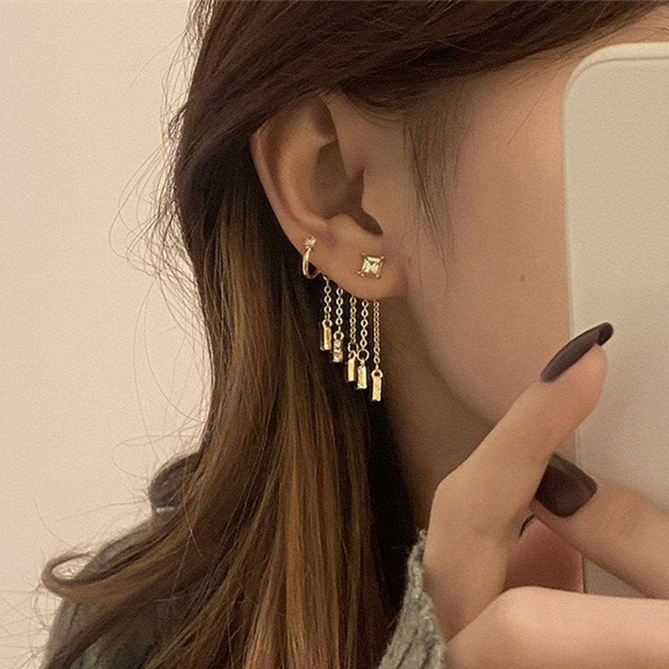 RAISING THE BAR EARRINGS (PAIR) - Concordia Style Boutique