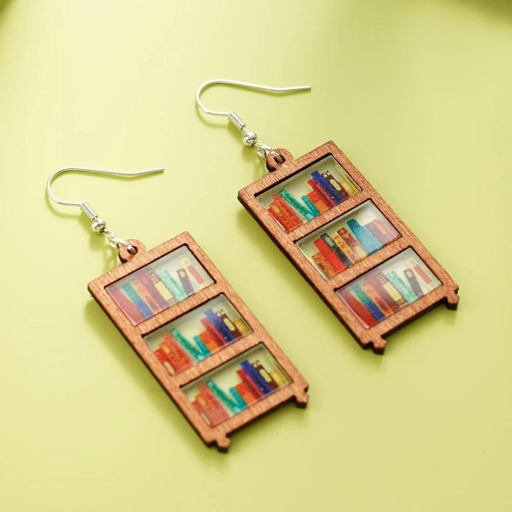 BOOK LOVER EARRINGS (PAIR) - Concordia Style Boutique