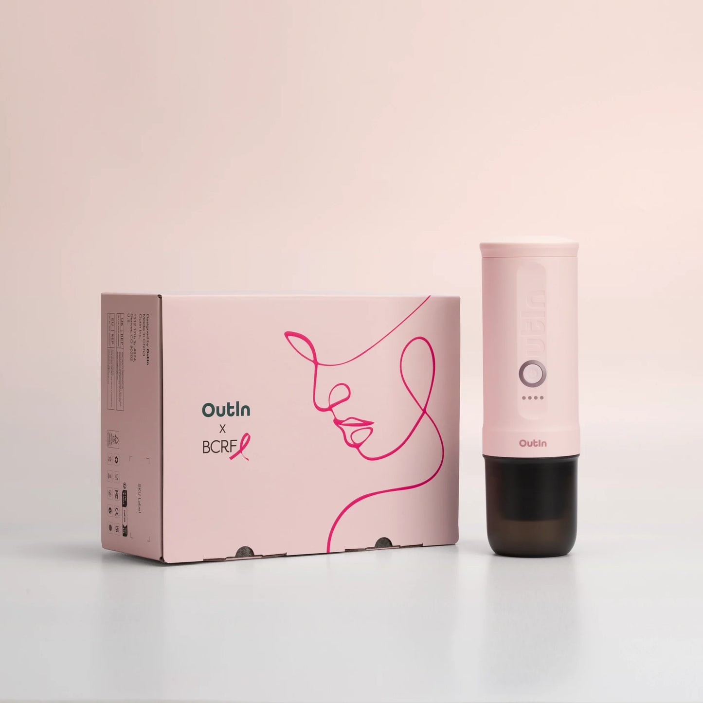 Nano Portable Espresso Machine (Rose Quartz) X BCRF - Concordia Style Boutique