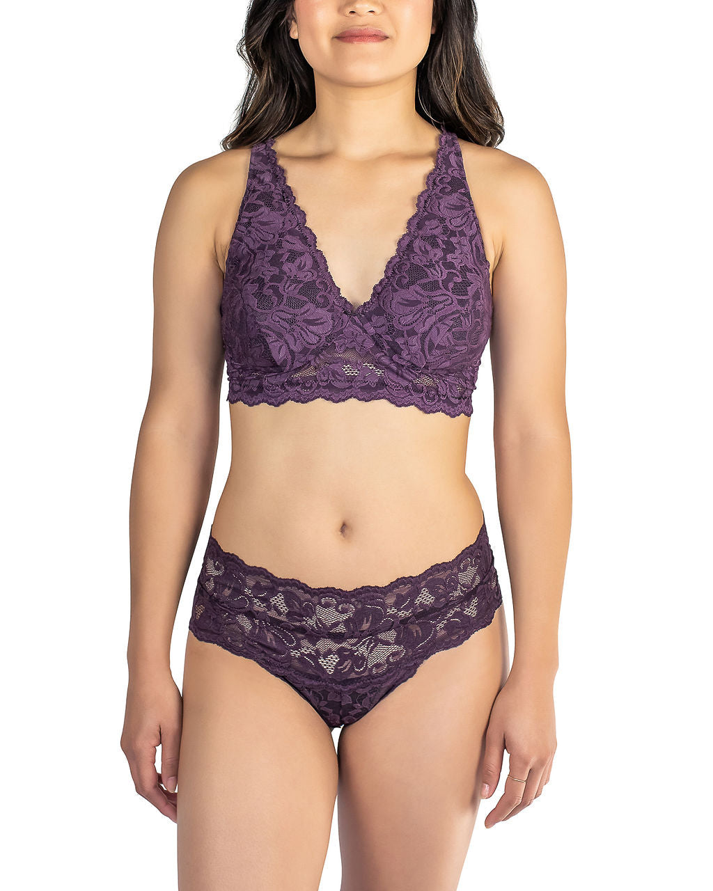 Vela Wireless Bra, Orchid