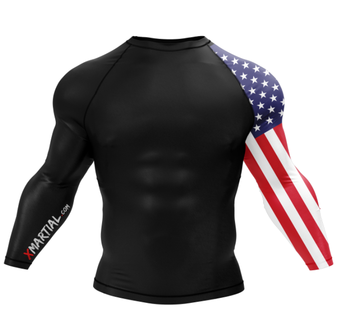 XM AMERICAN WARRIOR - Longsleeve And Shortsleeve - XMARTIAL - Concordia Style Boutique