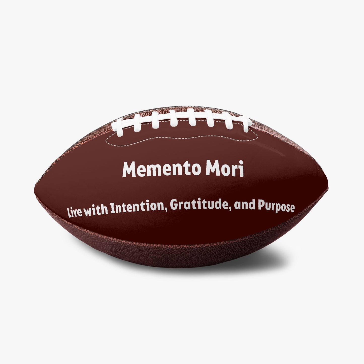 American Football - One Panel Print Design - "Memento Mori" - Premium American Football from Concordia Style Boutique - Just $37! Shop now at Concordia Style Boutique