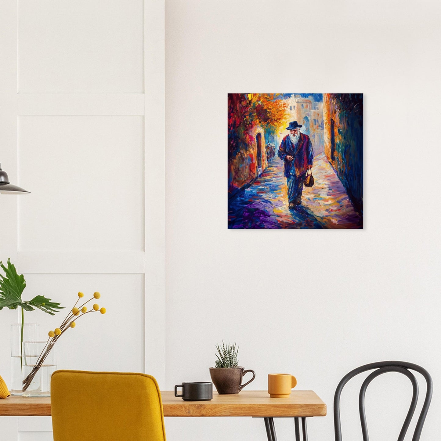 Walking Through Jerusalem Canvas Print