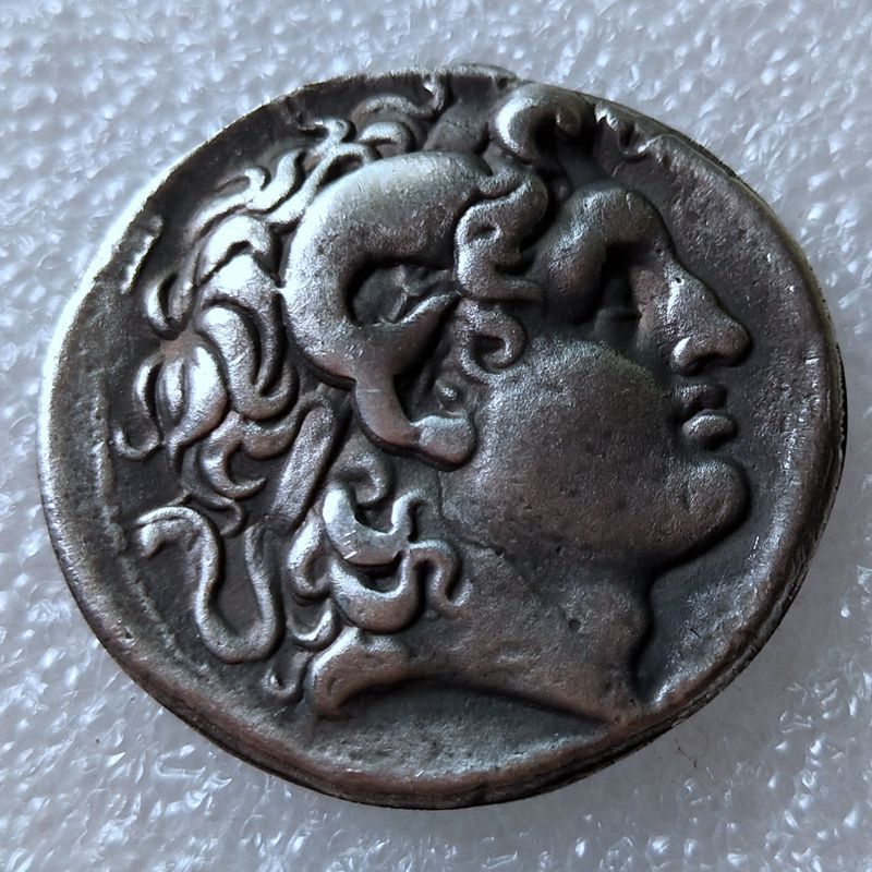 Ancient Greek Coin Foreign Copy Silvering Commemorative Coin - Concordia Style Boutique