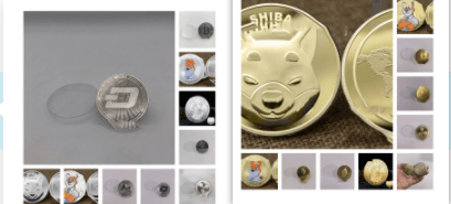 Multi Metal Commemorative Crypto Coin - Concordia Style Boutique