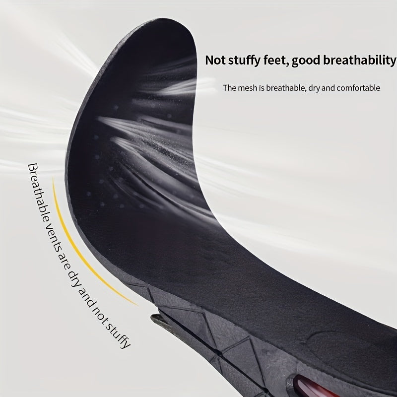 Invisible Height Increased Insole, Men Women Heel Lift Taller Shoe Inserts Pad Adjustable More Comfortable Supporting Insole For Unisex - Premium heel insert from erDouckan - Just $22.98! Shop now at Concordia Style Boutique