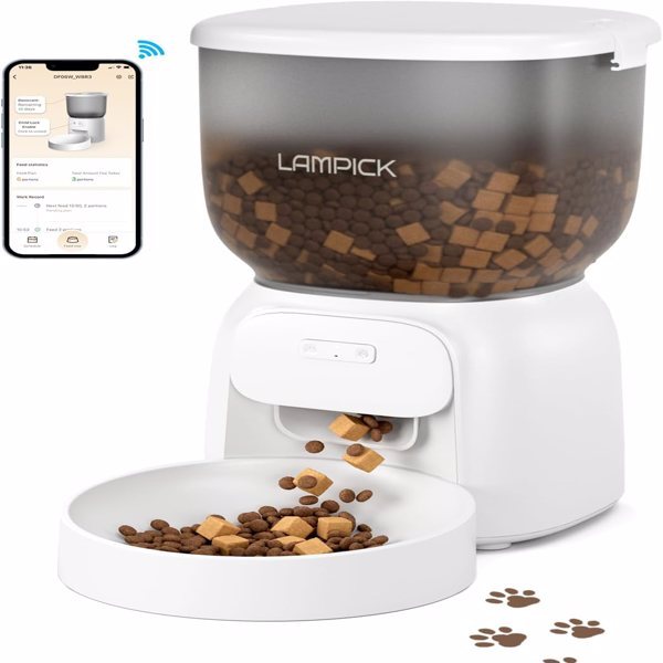 Automatic Cat Feeder - WiFi Cat Food Dispenser With APP Control - Concordia Style Boutique