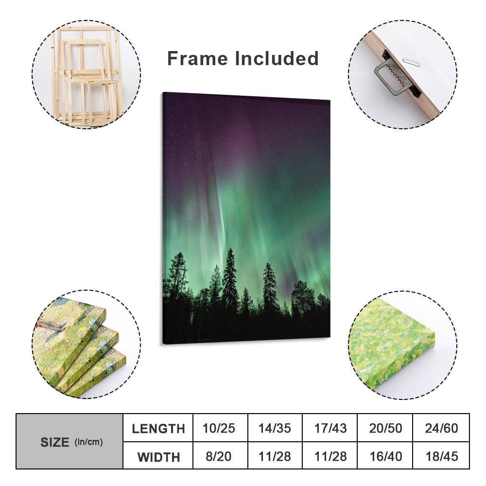 Canvas Print Multiple sizes Unframed & Framed (Vertical) - "Night Life" - Premium Artwork from Concordia Style Boutique - Just $55.98! Shop now at Concordia Style Boutique
