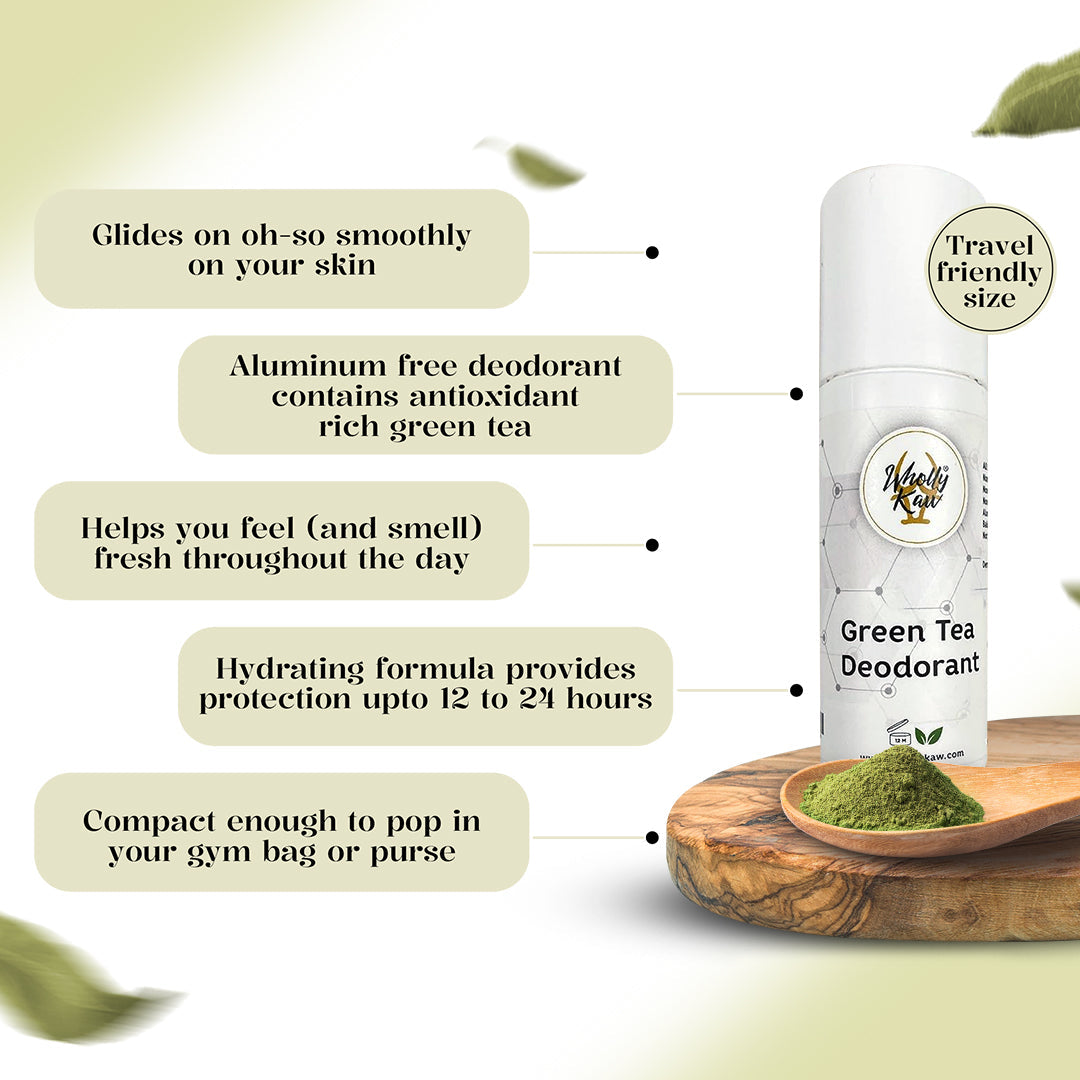 Green Tea Deodorant - Dermatologist Tested - Concordia Style Boutique