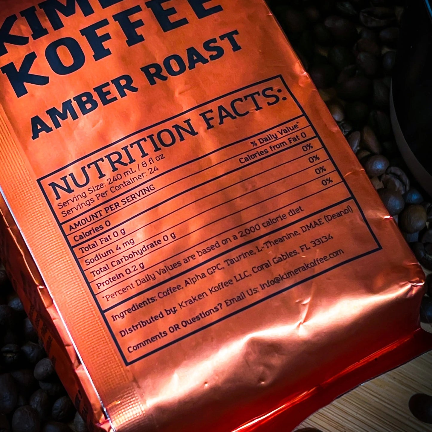 Amber Blend Organic Ground (12oz) - Concordia Style Boutique