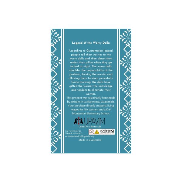 Double Comfort Small Worry Dolls - Concordia Style Boutique