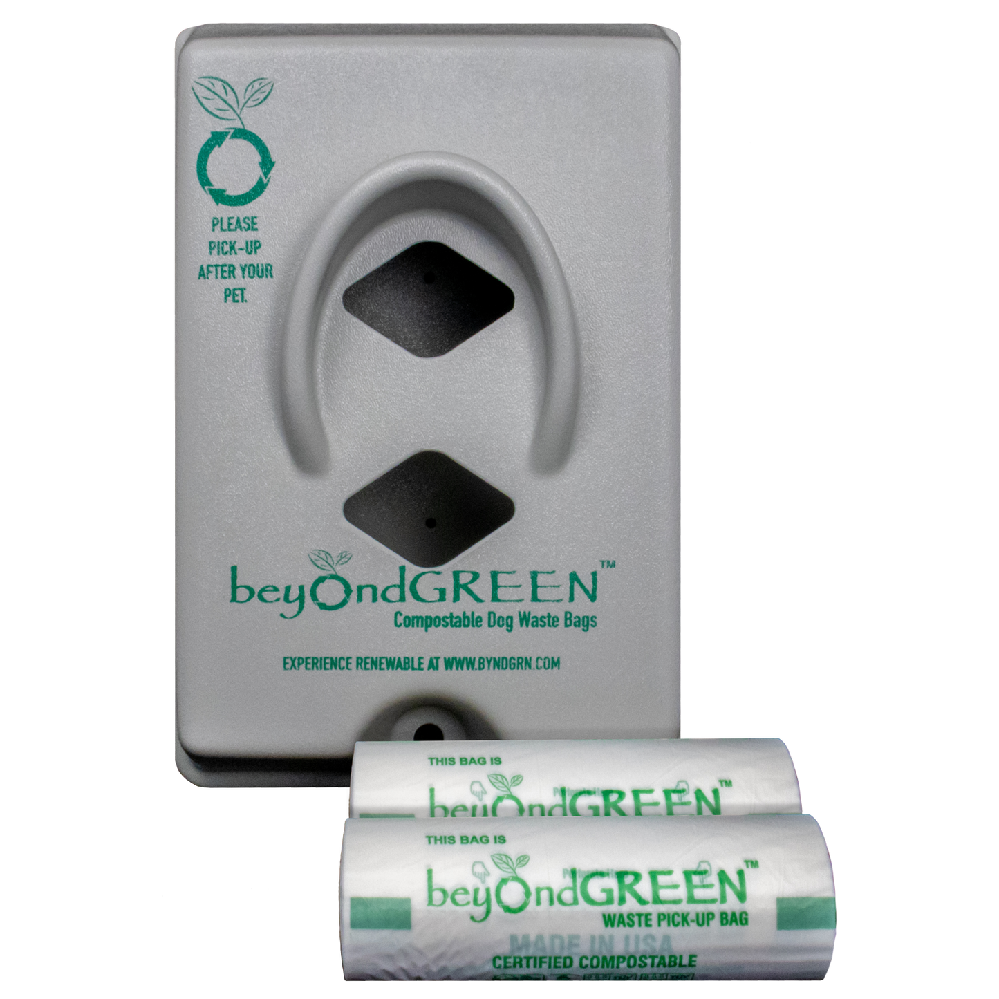 Dog Waste Bag Rolls Park Dispenser