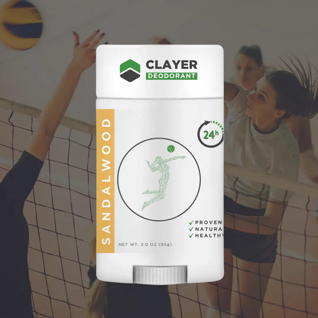 Natural Deodorant - Volleyball Players - 3.35 OZ - NEW FORMULA - Concordia Style Boutique
