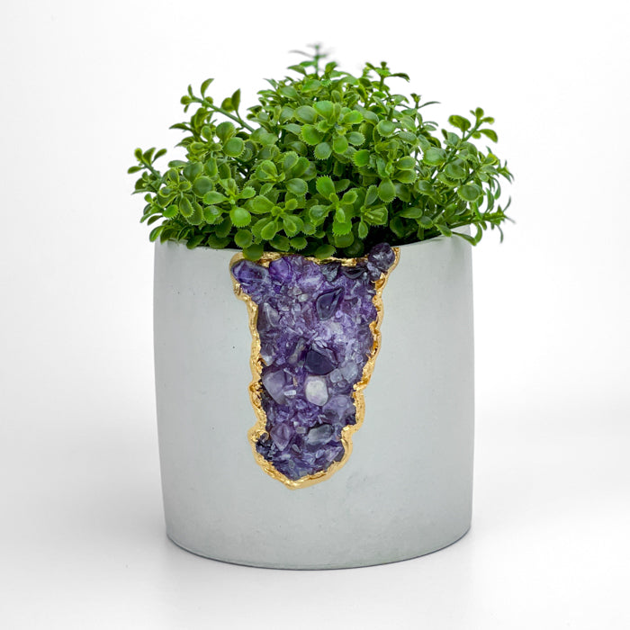 N°4 AMETHYST AURA PLANTER - Concordia Style Boutique