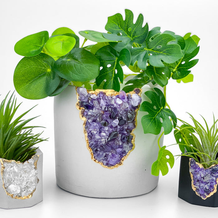 N°5 AMETHYST AURA PLANTER - Concordia Style Boutique