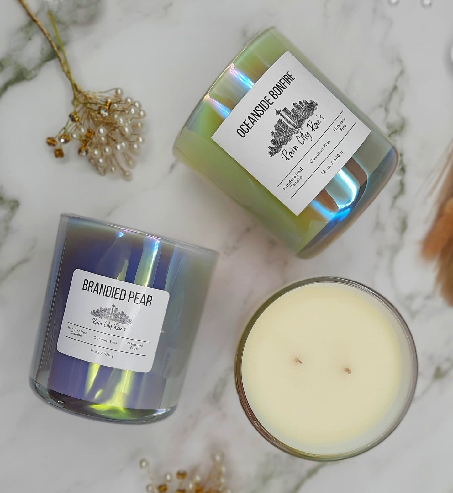 Spiced Cinnamon Essential Oils 13 oz Luxury Candle