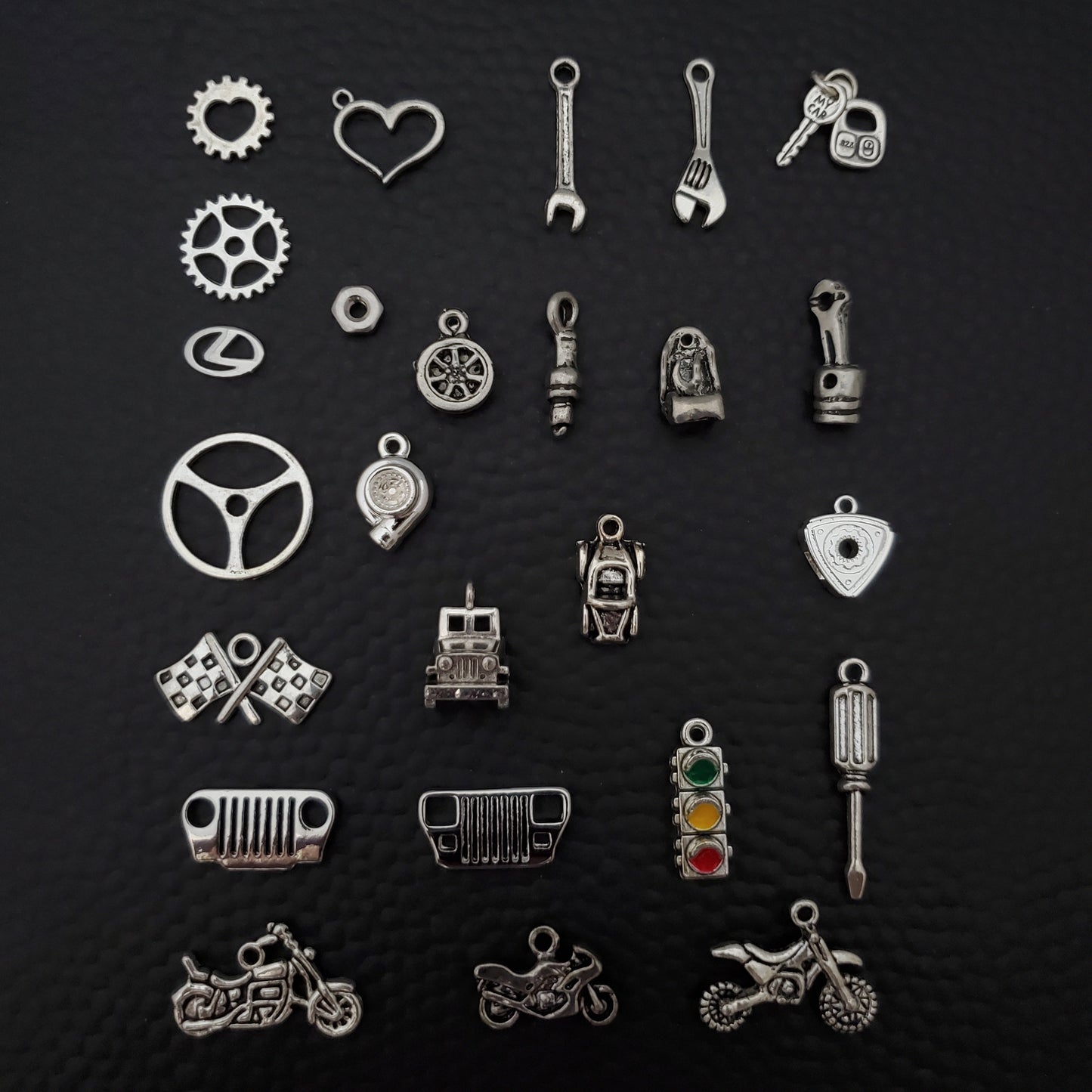 Car Part Charm Bracelet