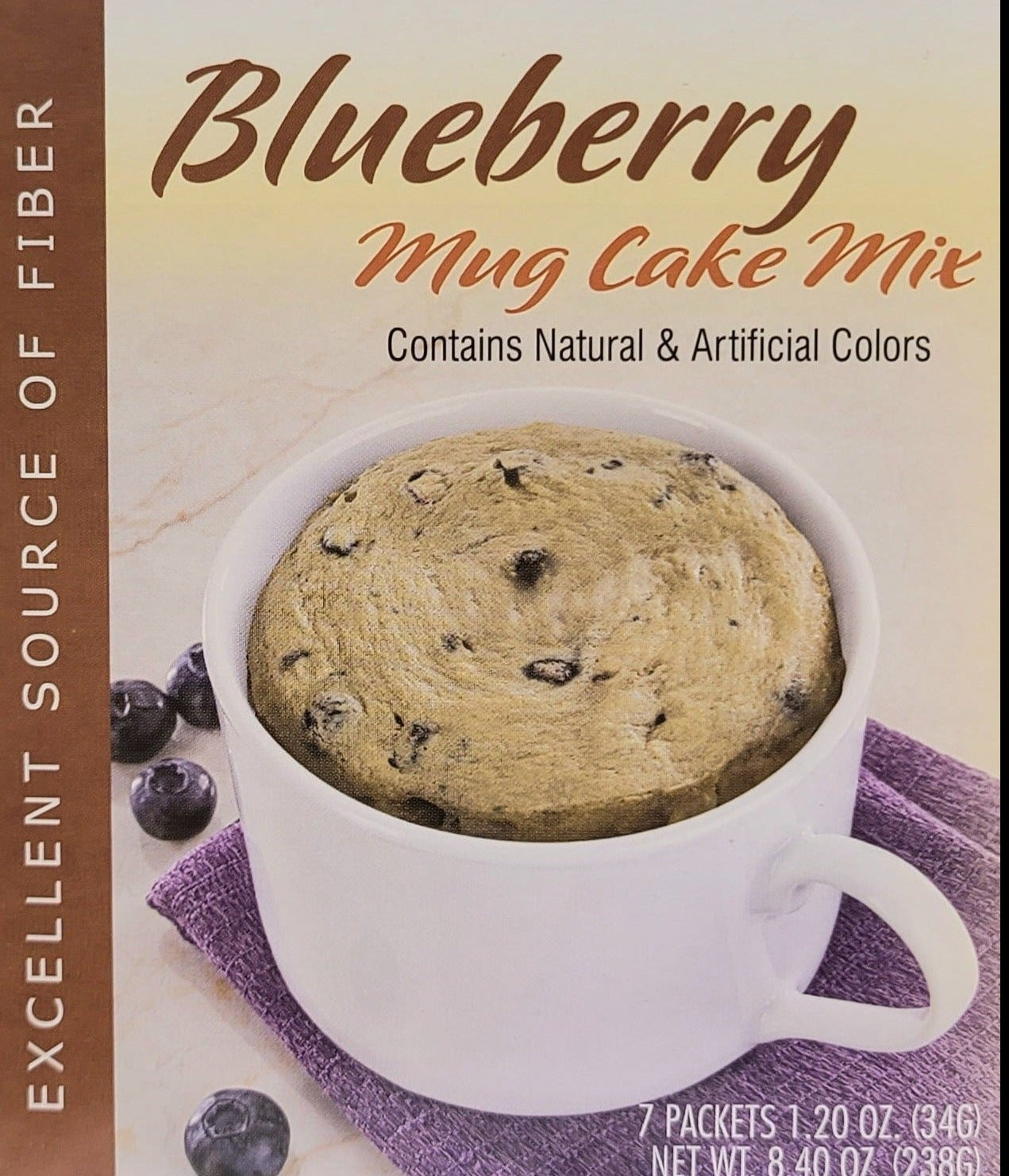 Blueberry Mug Cake - Concordia Style Boutique