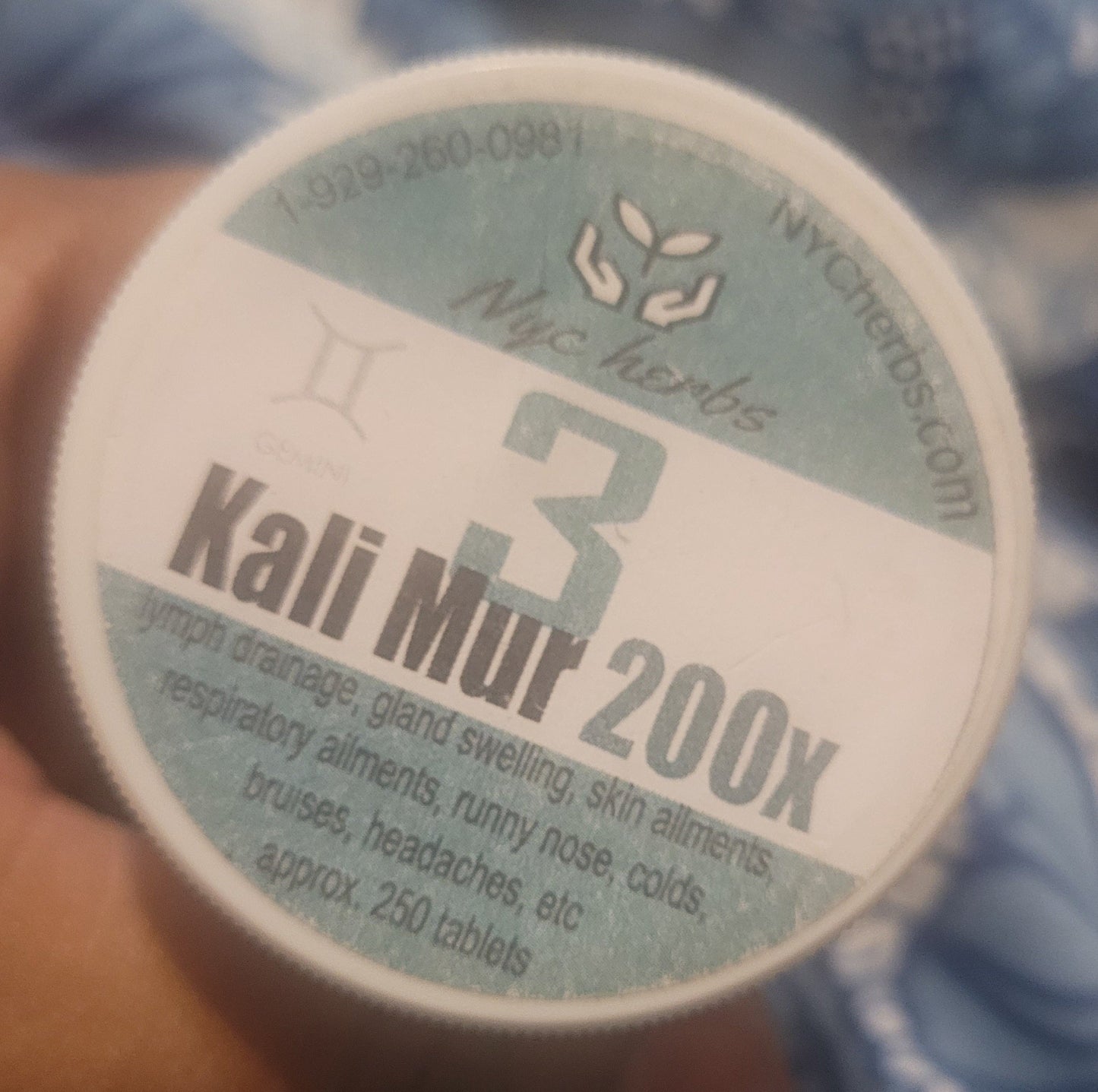 Potassium Chloride #3 (Kali Mur 200X) | Cell Salt for Clarity & Balance