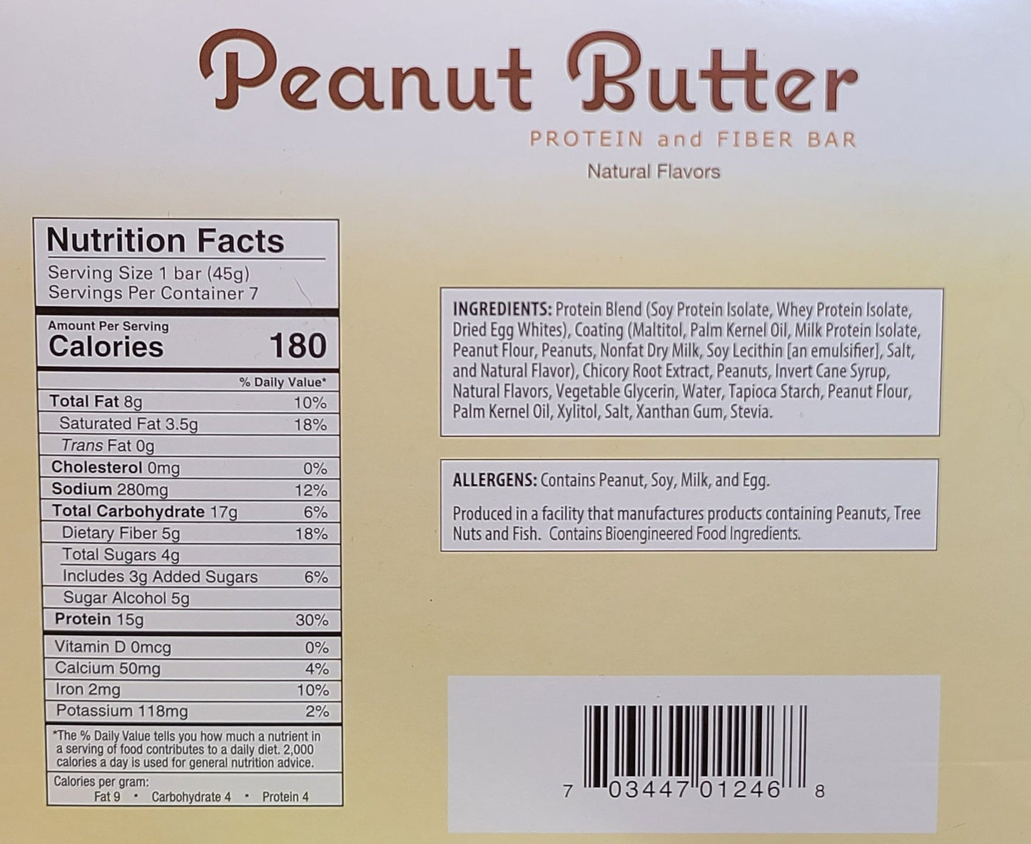 Divine Peanut Butter Bar - Concordia Style Boutique