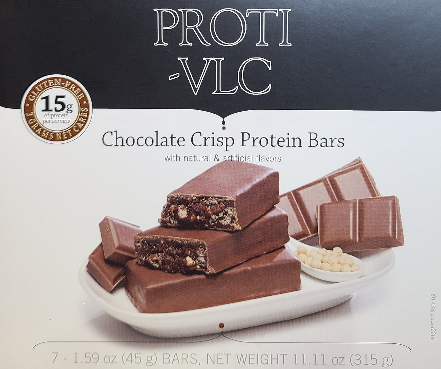 Chocolate Crisp Bar - Proti-VLC - Concordia Style Boutique