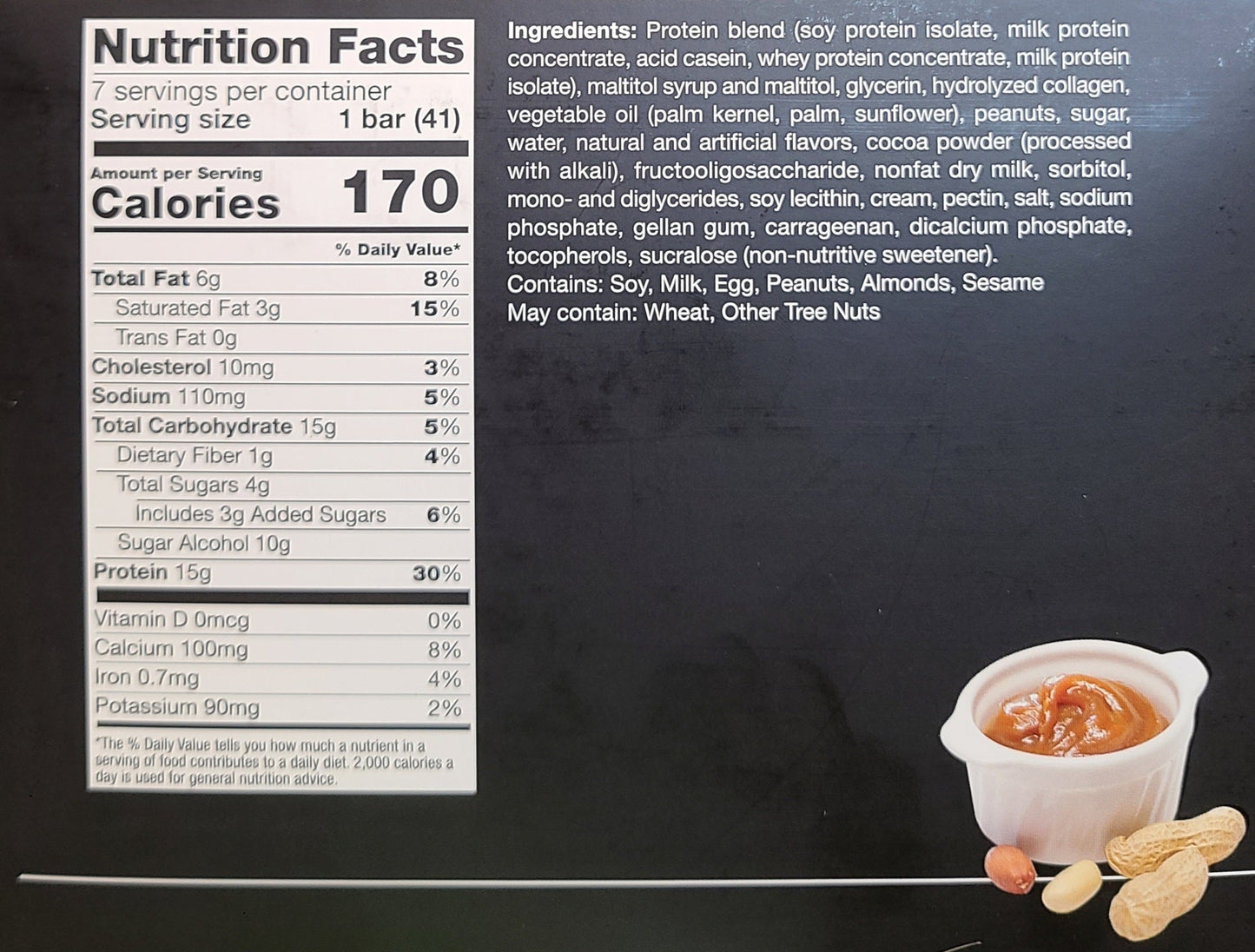 Caramel Nut Protein Bar - Proti-Bar - Concordia Style Boutique