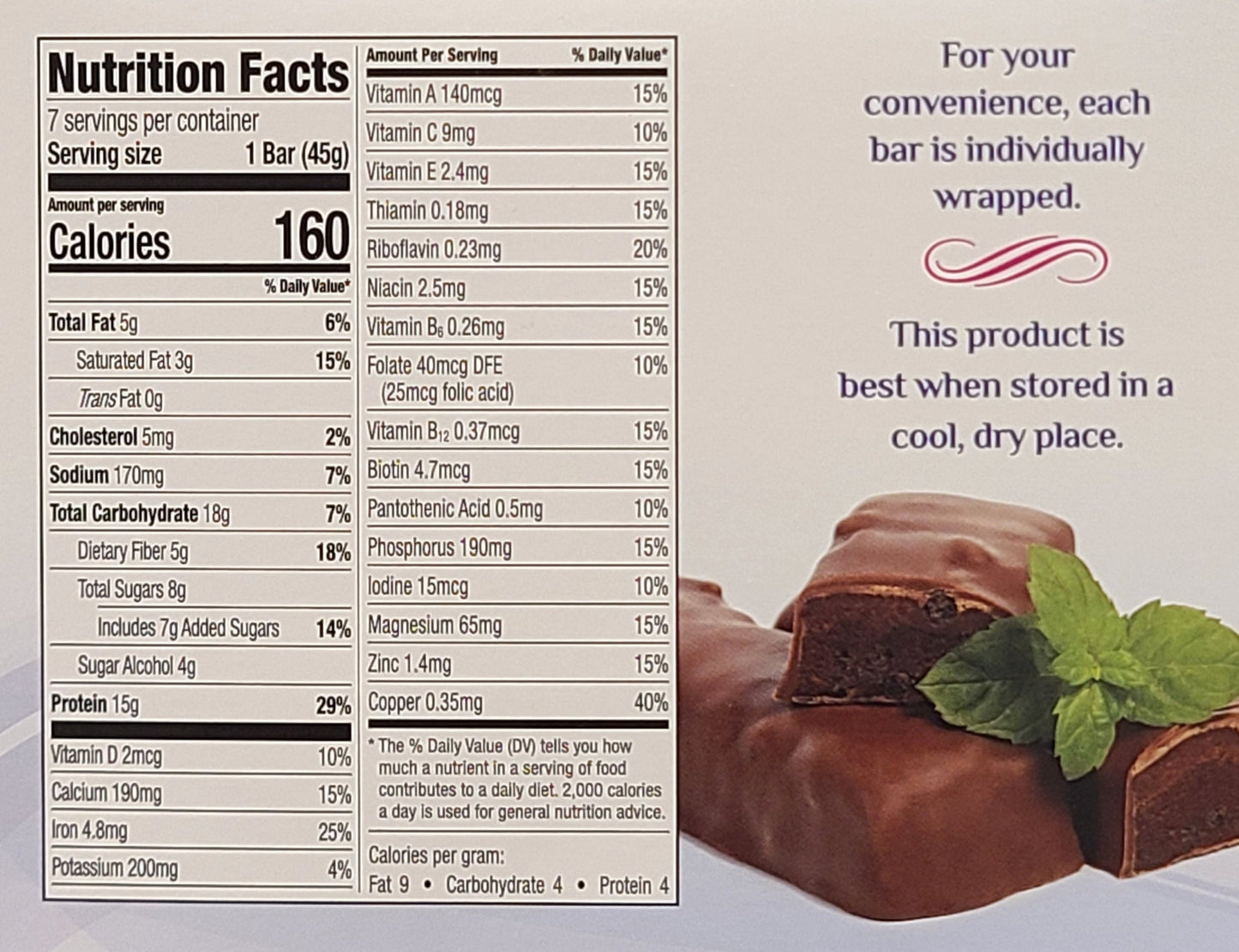 Mint Cocoa Bars - Concordia Style Boutique