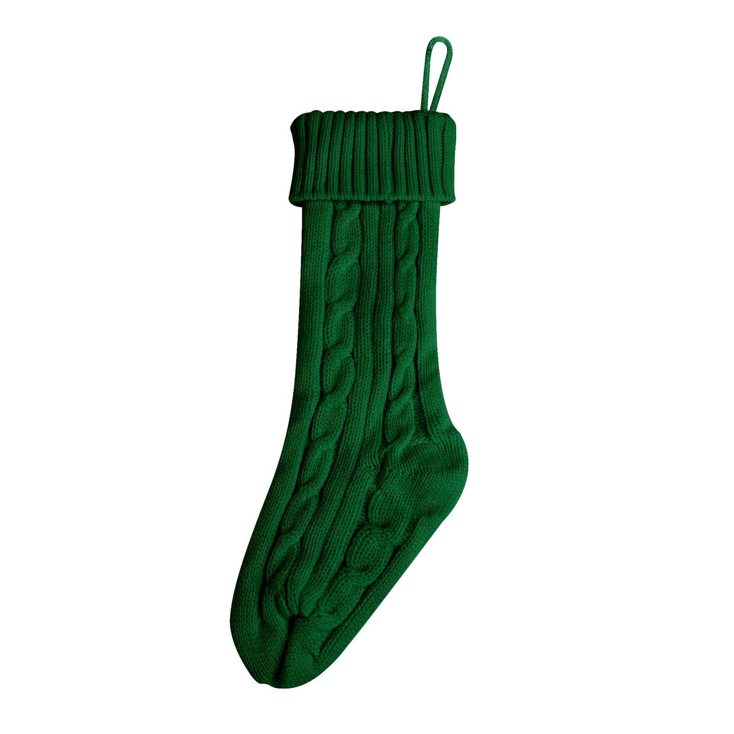 Embroidered Text Christmas Stockings (Green or Red Only) - Concordia Style Boutique