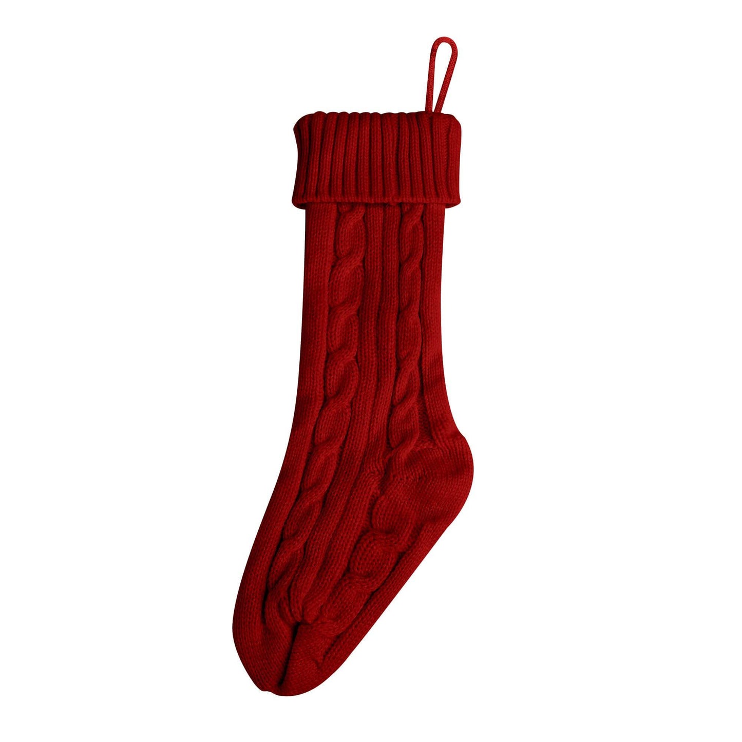 Embroidered Text Christmas Stockings (Green or Red Only) - Concordia Style Boutique