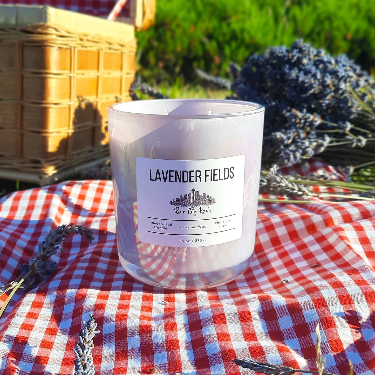 Lavender Fields 13 oz Luxury Candle