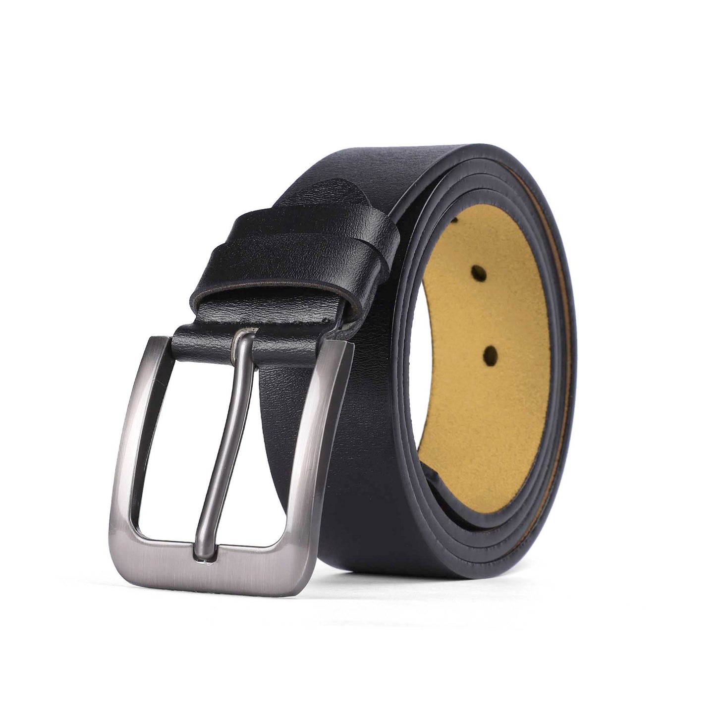 Black Engraved Leather Belt - Premium Leather Belt from Concordia Style Boutique - Just $23.18! Shop now at Concordia Style Boutique