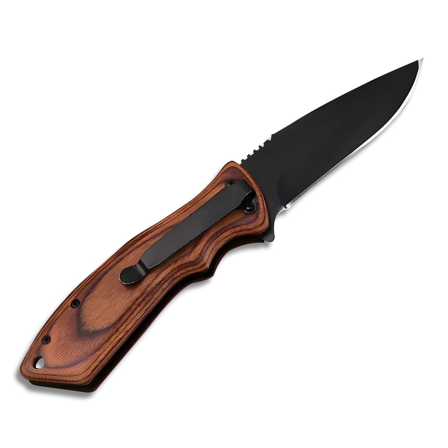 Personalized Engraved Camping Steel Knife Pocket Folding - Memento Mori - Live with Intention, Gratitude, and Purpose - Premium Knife from Concordia Style Boutique - Just $35.18! Shop now at Concordia Style Boutique