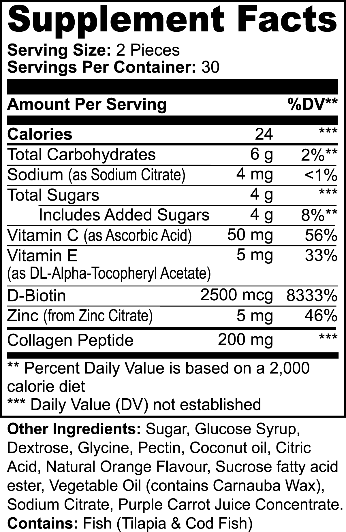 Collagen Gummies (Adult) - Concordia Style Boutique