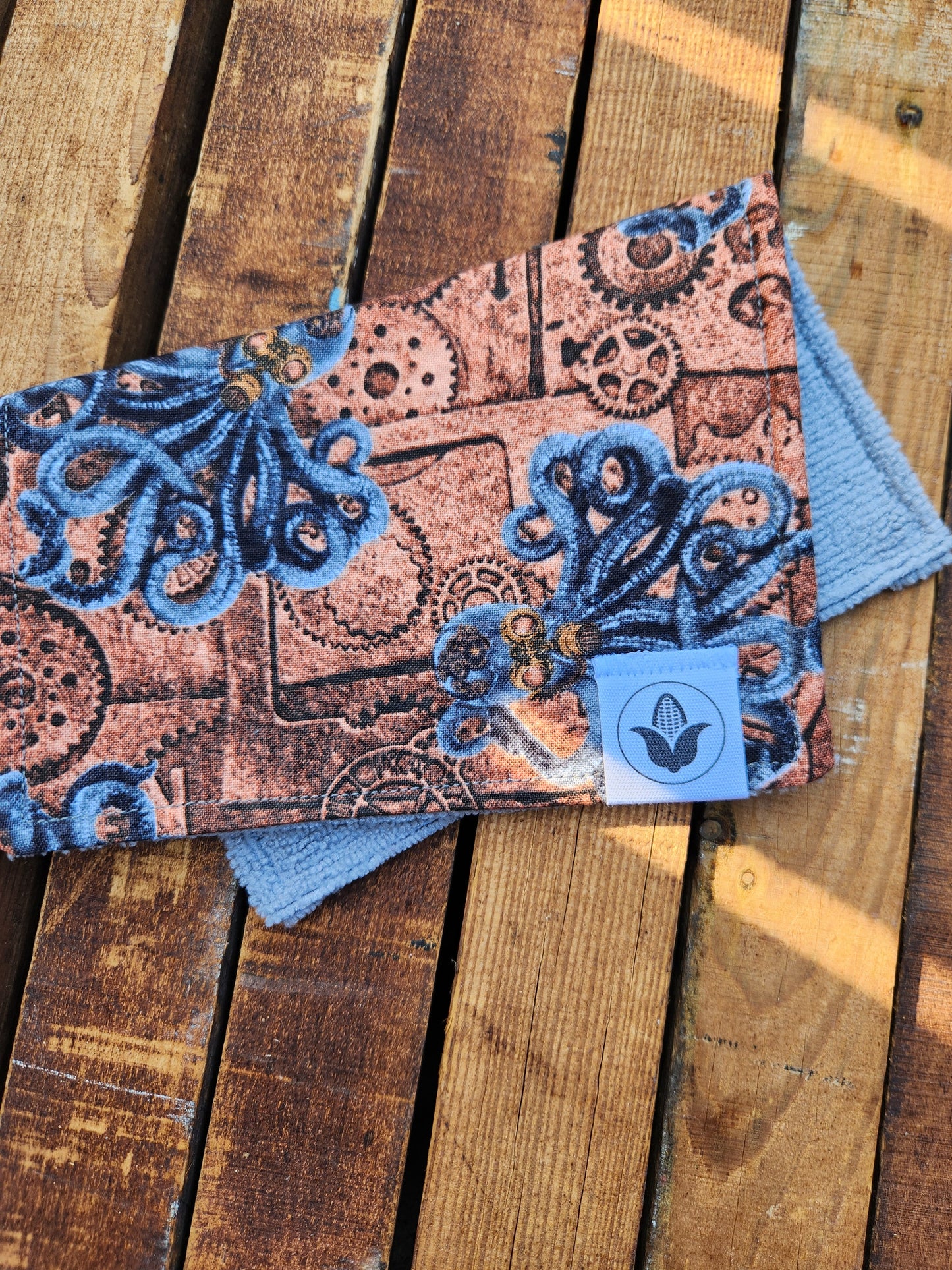 Time Traveler Octopus Handkerchief