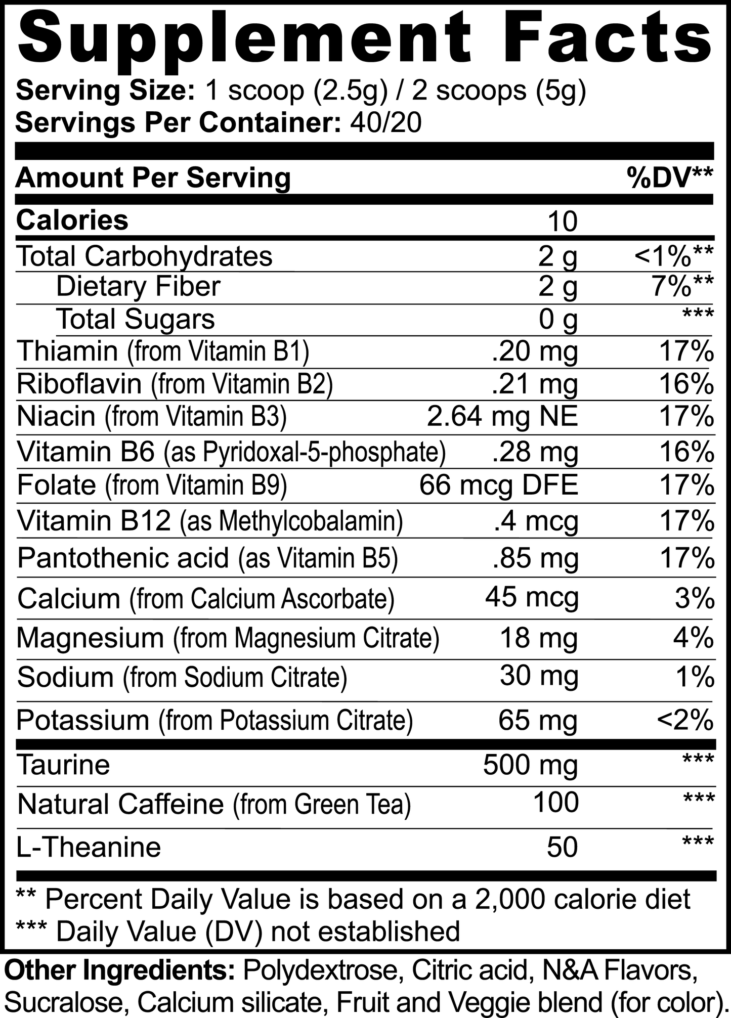 Strawberry Shortcake Pre-Workout Energy Powder + Focus Boost & Hydration | Sugar Free - Concordia Style Boutique